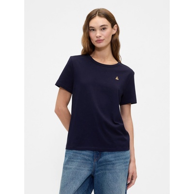 GAP Tričko VintageSoft Brannan Bear Tmavě modrá