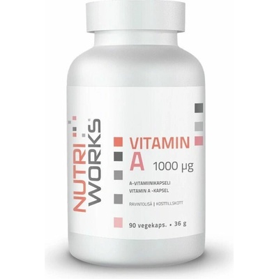NutriWorks Vitamin A 1000µg 90 kapsúl