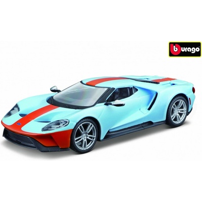Bburago Ford GT 2017 metalíza BB18 43043 modrá 1:32