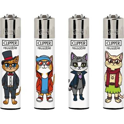 Clipper Kompletná sada zapaľovačov Feline Fashion