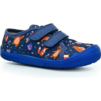 Koel4kids Dud Textile Bear 07M035.50B-170 barefoot tenisky blue