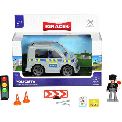 Efko Igráček policista s autem