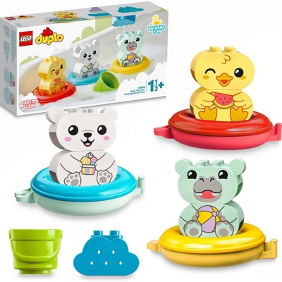 LEGO® DUPLO® 10965 Legrace ve vaně: Plovoucí vláček se zvířátky