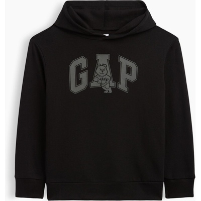 GAP dětská mikina Brannan Bear s logem černá