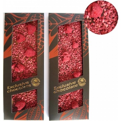 Severka Mléčná s malinami 120 g