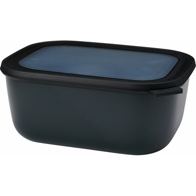 Mepal Miska na obed Cirqula rectangular Nordic black 3000 ml