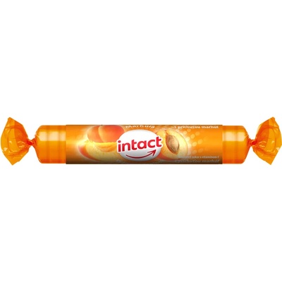 Intact hroznový cukor s vitamínom C s príchuťou marhúľ 40 g