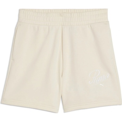 Dámské šortky Ess Script High-Waist Shorts 5 White