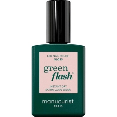 MANUCURIST GREEN FLASH LED GEL LAK NA NEHTY LESKLÝ 15ml