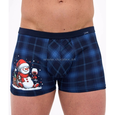 Cornette pánské boxerky 007/72 Santa barva tmavě modrá – Hledejceny.cz
