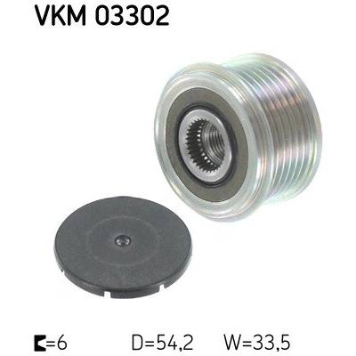 Voľnobeżka alternátora SKF VKM 03302