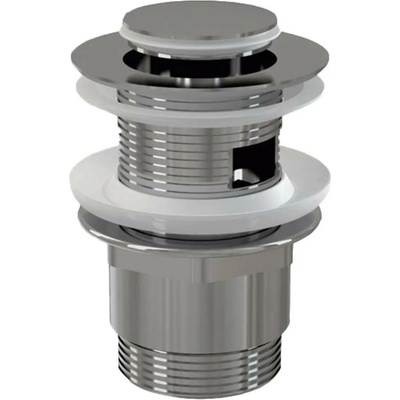 Výpust umyvadlová CLICK/CLACK 5/4" celokovová s přepadem Alca 5/4", malá zátka A39