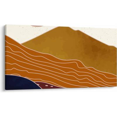 Obraz - Spacefrog design hory N⁰1, jednodielne 120x70 cm