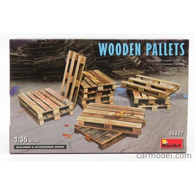 Miniart Accessories Wooden Pallets 1:35