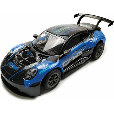 Mamido RC Drift Auto na dálkové ovládání XXL s LED světly, modrá 1:8