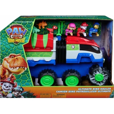 Spin Master Paw Patrol Dino Tlapková patrola obrovské vozidlo hauler se 3 figurkami
