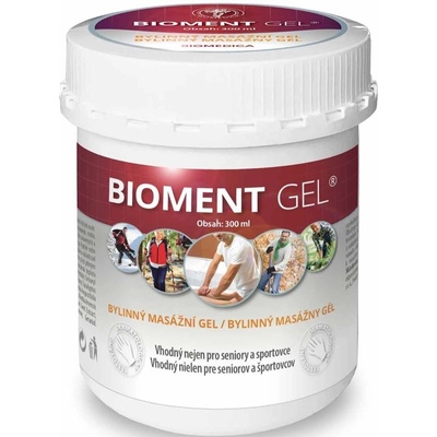 Biomedica Bioment masážní gel 300 ml – Hledejceny.cz
