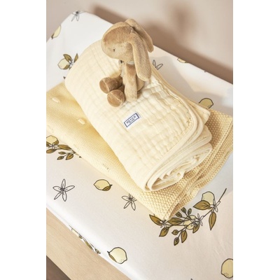 Meyco Mušelínové pleny Lemon Soft yellow 3 ks