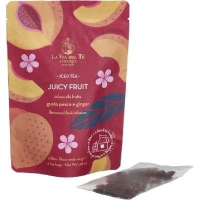La Via del Té Juicy Fruity ovocný ľadový čaj 6 x 42 g