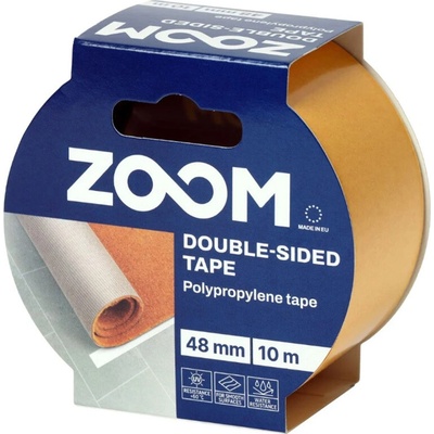 Tegra Zoom Obojstranná montážna páska na podlahové krytiny 48 mm × 10 m