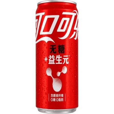 Cola Cola Zero Prebiotics & Fiber 330 ml