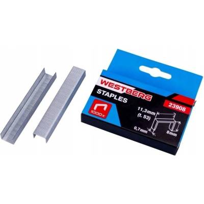 Klipy Levior 11,3x10,0 mm typ 53 pre zošívačku 1000ks