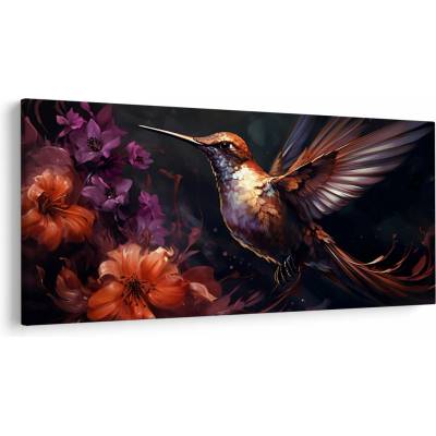 Obraz - Kolibrík, jednodielne 250x125 cm