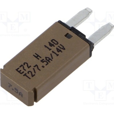 GLOSO 86122 Pojistka: tepelná; 12,45mm; automobilová; 7,5A; 14VDC; E72 – Hledejceny.cz