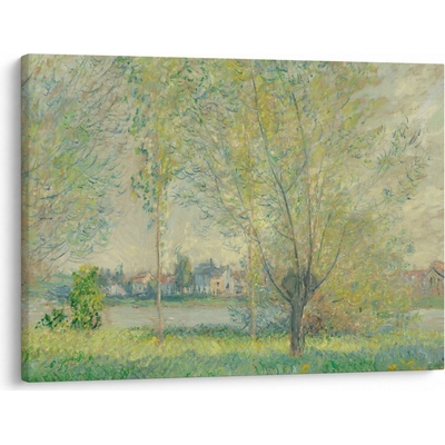 Obraz - Claude Monet, The Willows, reprodukce, jednodílný 70x50 cm