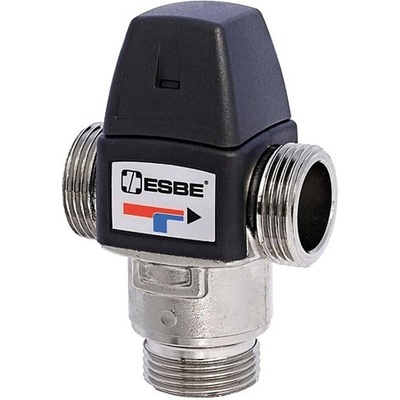 Esbe VTA332 s vnějšími závity DN20, 3/4", 32 - 49°C, Kvs=1,2 m³/h 31150200