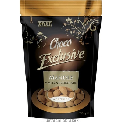 POEX Choco Exclusive Mandle v ml.čoko.a skoři.150 g