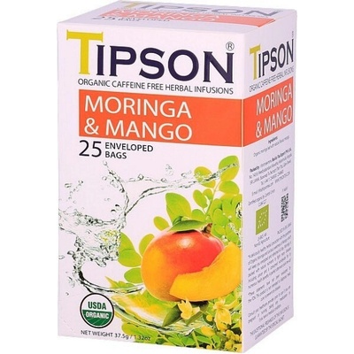Tipson Organic Moringa Mango 25 x 1,5 g