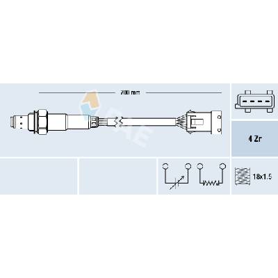 Lambda sonda FAE 77681