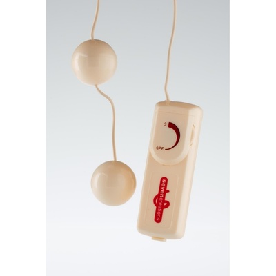 Seven Creations Orgasm Vibrating Ball - Ivory