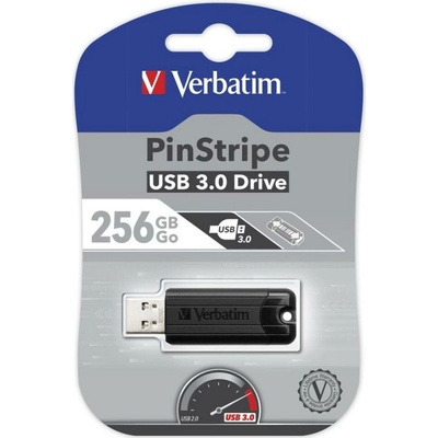 Verbatim Store 'n' Go PinStripe 256GB 49320