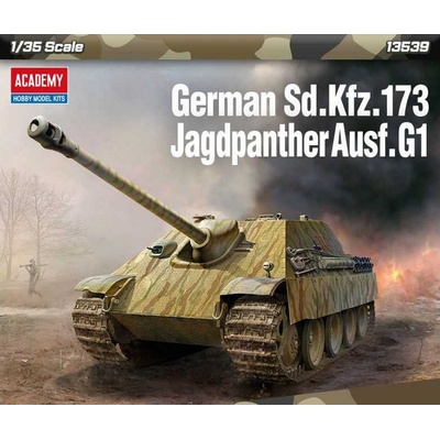 Academy German Sd.kfz.173 Jagdpanther Ausf.G1 Model Kit tank 13539 1:35