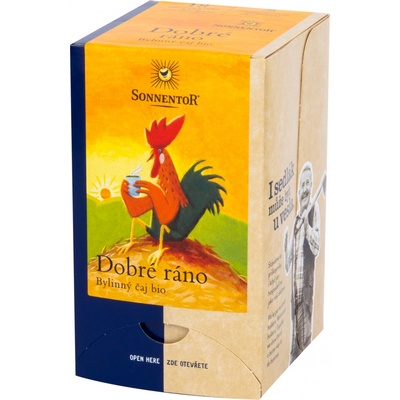 Sonnentor Dobré ráno Bio bylinný čaj 18 x 1,5 g