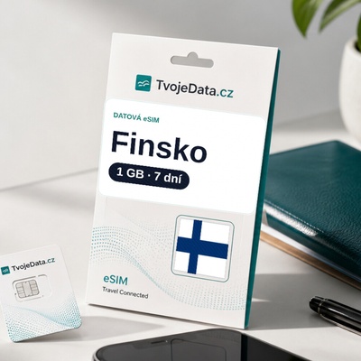eSIM Finsko 1 GB / 7 dní