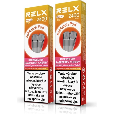 Relx Somatch Pod Strawberry Raspberry Cherry 18 mg
