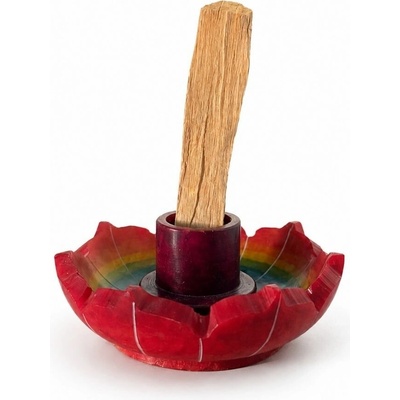 Mani Bhadra Lotosový držák na Palo Santo 10 cm