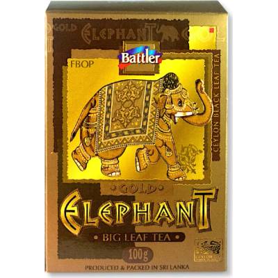 Battler Gold Elephant cejlónsky čierny čaj FBOP, 100g