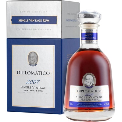 Diplomatico Single Vintage 2005 43% 0,7 l (čistá fľaša)