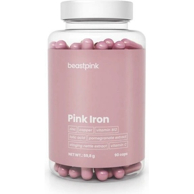 BeastPink Pink Iron 90 kapslí