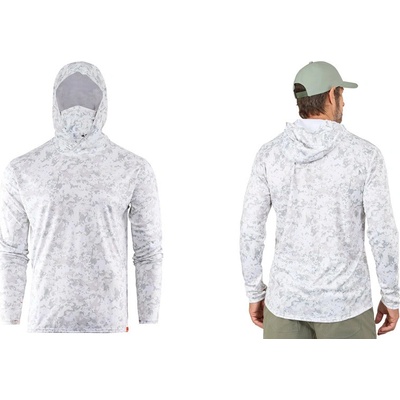 Grundéns triko Tough Sun Masked Hoodie Squal Camo – Hledejceny.cz