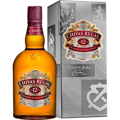 Chivas Regal 12y 40% 1 l (holá láhev)
