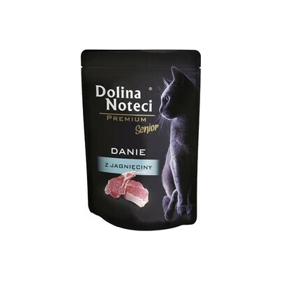 DOLINA NOTECI Premium Senior jedlo z jahňaciny krmivo pre starší mačky 85 g