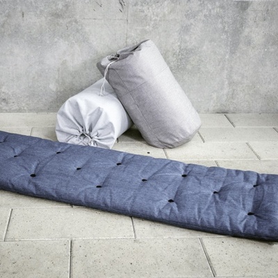 futons.cz FUTON natural bed in bag Navy