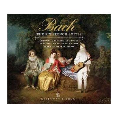 Johann Sebastian Bach - The French Suites = Französische Suiten BWV 812-817 French Overture BWV 831 Aria Variata BWV 989 CD – Hledejceny.cz