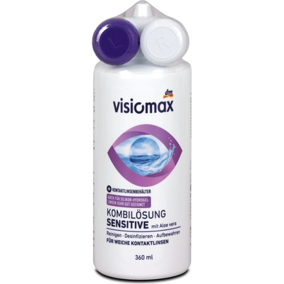 Visiomax roztok na kontaktní čočky Sensitive 360 ml – Hledejceny.cz