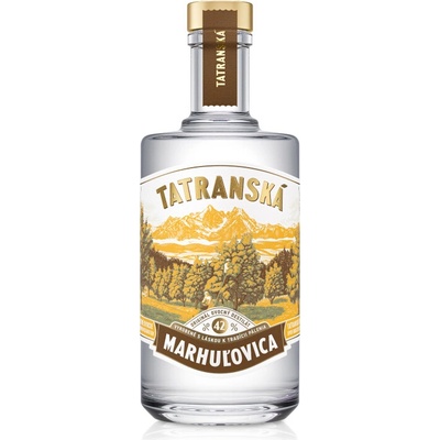 Karloff TATRANSKÁ MARHUĽOVICA 42%, 0,5 l (čistá fľaša)